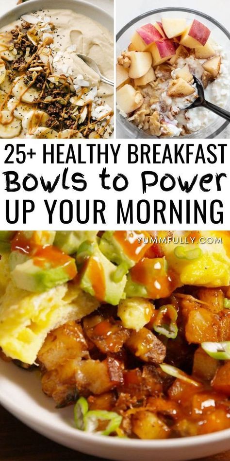 Feel energized all morning with a burst of freshness and nutrition from Healthy Breakfast Bowls. From vibrant acai bowls to protein-packed yogurt parfaits, these recipes not only kickstart your day with delicious flavors but also fuel your body for the challenges ahead, making breakfast the highlight of your morning routine. Breakfast Empanadas, Yogurt Parfaits, Making Breakfast, Easy Clean Eating Recipes, Healthy Plate, Healthy Breakfast Bowls, Feel Energized, Acai Bowls, Freezer Meal Prep