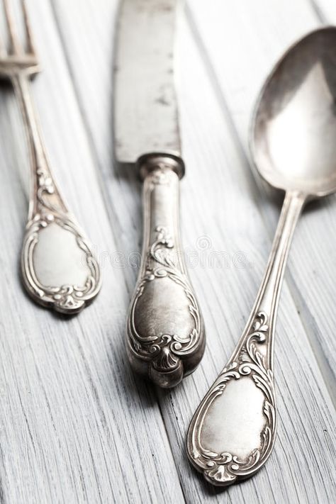 Old cutlery royalty free stock images, #free, #stock, #images, #ad Vector Artwork, Antique Victorian, 100 Years, Stock Images Free, Silver Plate, Royalty, Royalty Free, Stock Images