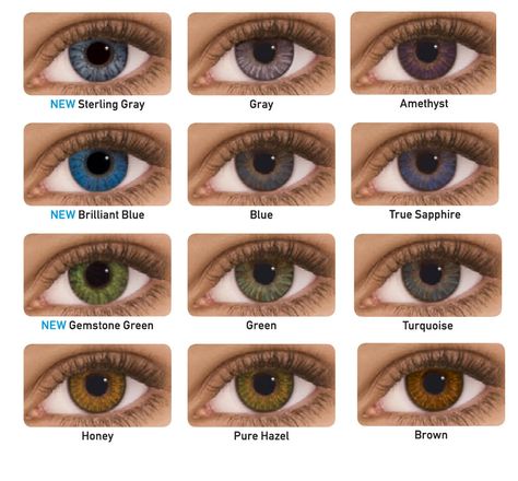 FreshLook ColorBlends Fashion Contact Lenses suitable for bright yet natural iris colors Contacts Colored, Contact Lenses Tips, Contact Lenses For Brown Eyes, Natural Contact Lenses, Eye Lens Colour, Best Colored Contacts, Colored Eye Contacts, Prescription Colored Contacts, Eye Contact Lenses