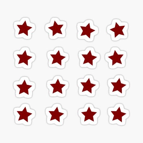 Maroon Stickers | Redbubble Red Phone Case Stickers, Binder Deco, Red Stickers, Red Journal, Friends Book, Texas Aggies, Paper Background Design, Scrapbook Printing, Red Stars