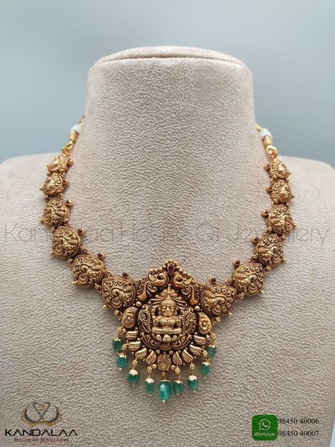 Simple Temple Jewellery Necklace, Kids Necklace Gold Indian, Neck Pieces Jewelry Indian, Short Chain Designs Gold Women, 20 Gms Gold Necklace Indian, 20gms Gold Necklace Designs, Short Necklace Gold Indian, Short Necklace Designs Gold, Necklace Design Ideas