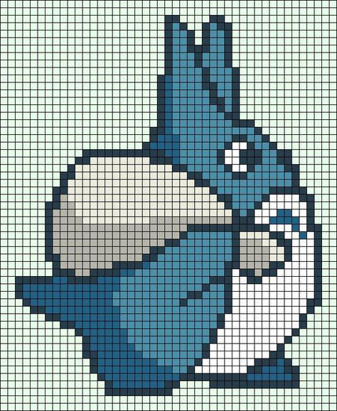 Alpha Patterns Crochet Totoro, Totoro Crochet Alpha Pattern, Pixel Art Pattern Totoro, Totoro Crochet Grid, Alpha Patterns Crochet Studio Ghibli, Ponyo Grid Pattern, Ghibli Pixel Pattern, Studio Ghibli Crochet Graph, Totoro Grid Pattern