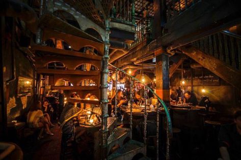 5 Instagrammable fairytale cafes in Thailand Wine Bar Restaurant, Bangkok Nightlife, Rooftop Design, Gothic Garden, Thailand Holiday, Coffee Crafts, Lounge Design, Witch House, Witch Aesthetic