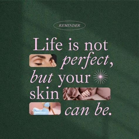 Skin Care Graphic Design, Graphic Designer Instagram Feed, Cosmetic Graphic Design, Skincare Social Media Design, Skincare Graphic Design, Skincare Campaign, Skin Care Design, Skincare Social Media, Quote Post