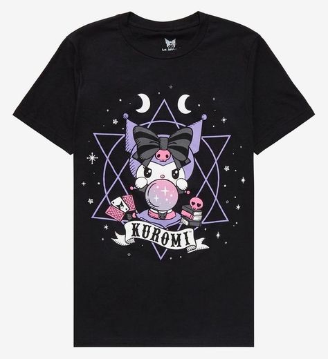 Kuromi Items, Kuromi T Shirt, Kuromi Clothes, Sanrio Items, Outfits Dr, Sanrio Stuff, Shopping Wishlist, Style Goals, Plus Size Fits