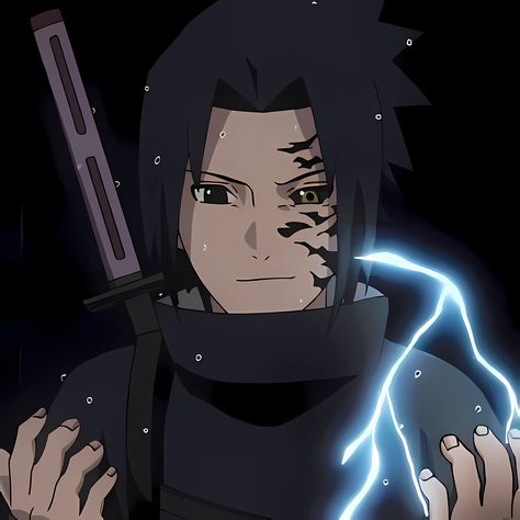 Pfp Naruto, Sasuke Pfp, Fire Animation, Sasuke Uchiha Shippuden, Aesthetic Profile Picture Cartoon Soft, Black Anime Guy, Naruto And Sasuke Wallpaper, Naruto Series, Cool Anime Wallpapers