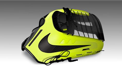 'Game Changer' New @nike baseball glove. An alternative to all-leather gloves #innovation Softball Gear, Nfl Uniforms, Nike Heels, Baseball Drills, Baseball Gloves, Baseball Room, High School Baseball, Softball Gloves, Basketball Camp