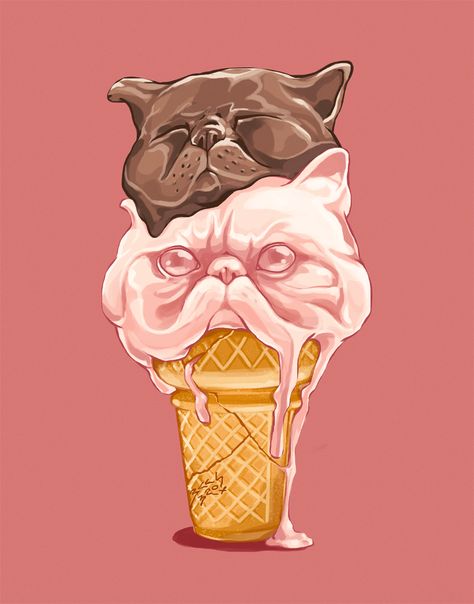 Poodle Pop & Cat Ice Cream Ice Cream Draw, Elon Musk Bitcoin, Ice Cream Pop Art, Ice Cream Drawing, Ice Cream Tattoo, Pop Art Food, 3d Nft, Nft Crypto Art, Cat Ice Cream