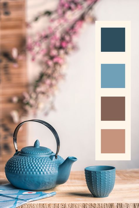 Relaxed Color Palette, Korean Colour Palette, Japanese Website Design Inspiration, Japanese Web Design, Japanese Color Scheme, Japanese Colour Scheme, Tokyo Color Palette, Japanese Color Pallete, Japanese Aesthetic Color Palette