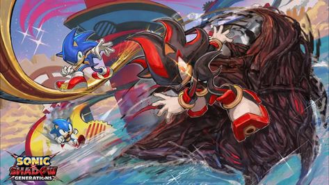 Shadow Generations, Sonic Pc, Sonic X Shadow, Sonic X, Game Sonic, Classic Sonic, Sonic Heroes, Sonic Funny, Sonic Fan Characters