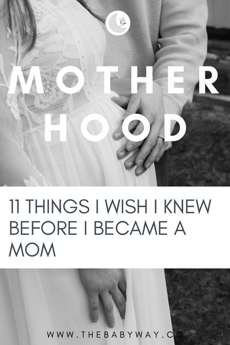 I will say that I was not prepared for everything that motherhood has to offer. There were sure some new revelations I never thought about. What is it really like to be a mom and take care of a little baby? Here is gathered 11 things I wish I knew (or had a heads-up) before I became a mom. #momlife #motherhood #momtobe #mentalhealth Prepare For Motherhood, Preparing For Motherhood, I Want To Be A Mom, Becoming A Mother, Building Resilience, Becoming A Mom, Being A Mother, Writing Therapy, Motherhood Journey