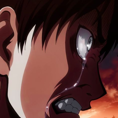 Eren Jaeger Angry, Eren Icon, Angry Eyes, Aot Eren, Messi Videos, Aot Anime, Titan Anime, Eren Yeager, Dark Anime Guys