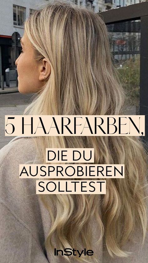 Du willst mit deinen Haaren mal etwas Neues ausprobieren, wenn die Salons wieder öffnen? Diese 5 Haarfarben liegen laut StylistInnen 2021 im Trend. #instyle #instylegermany #haare #haartrend #haarfarbe #frisuren #blond #braun #inspo Vanilla Beige Blonde Hair, Long Bob Braun, Long Bob Blond, Highlight Bob, Beige Blond, Bob With Highlights, Wella Koleston, Beige Hair, Long Bob