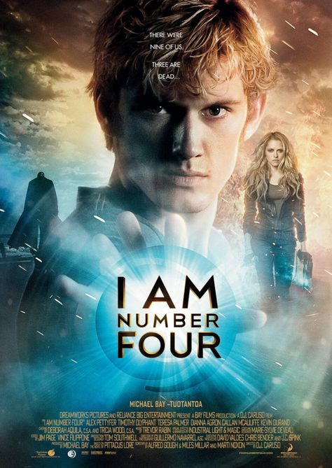 I Am Number Four Lorien Legacies, I Am Number Four, Four Movie, Number Four, Michael Bay, Teresa Palmer, Septième Art, English Movies, Movie Buff