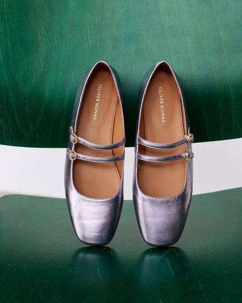 Mary Jane Double Buckle Lavender Metallic Shoes, Oliver Bonas, UK website Olive Shoes, Shoes Inspiration, Metallic Shoes, Eye Painting, Purple Shoes, Shoe Inspiration, Flats Patterns, Buckled Heels, Oliver Bonas