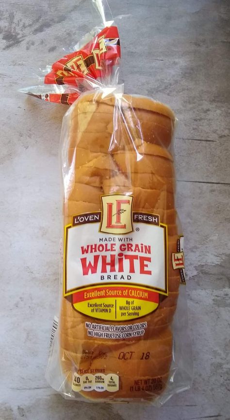 Walmart Bread, Pie Inspiration, White Sandwich Bread, Wonder Bread, Walmart Store, Types Of Bread, Multigrain, Wheat Bread, High Fructose Corn Syrup