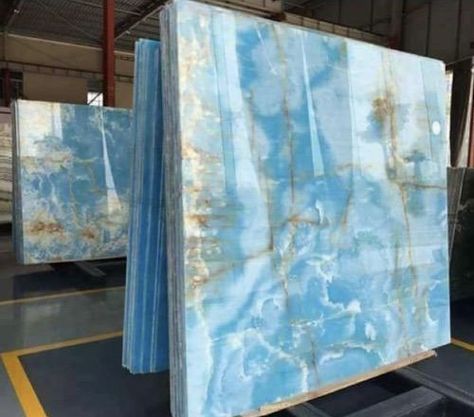 Blue Marble Interior, Blue Onyx Bathroom, Blue Marble Countertops, Blue Onyx Marble, Blue Marble Bathroom, Blue Marble Tile, Blue Granite Countertops, Marble Effect Tiles, Marble Price