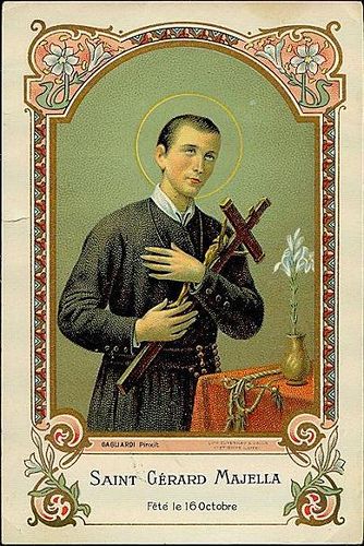 Saint Gérard Majella - Heiligenbild / Image pieuse / Holy card | Flickr - Photo Sharing! St Gerard Majella, Saint Gerard, Saint Art, St Gerard, Friend Of God, Vintage Holy Cards, Catholic Pictures, Catholic Prayers, Roman Catholic