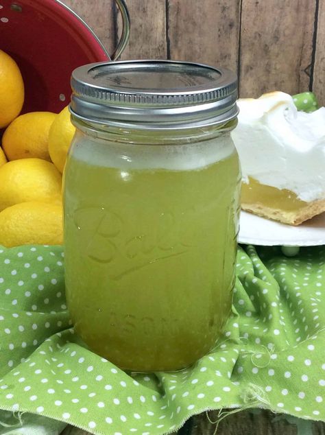 Lemon Pie Moonshine Moonshine Recipe, Moonshine Recipes, Boozy Drinks, Lemon Pie, Cheese Cloth, Simple Syrup, Summer Day, Hot Summer, Liquor