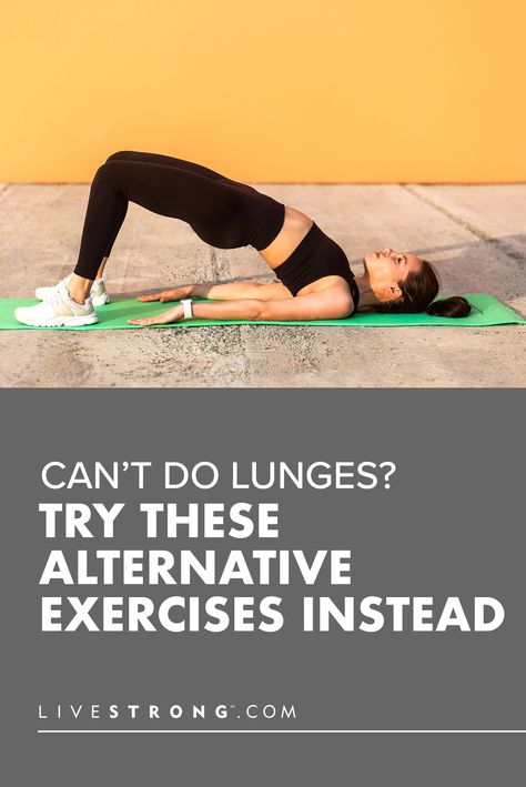 Alternatives To Lunges, What To Do Instead Of Lunges, Alternative To Lunges, Lunges For Beginners, Lunges Alternative, Beginner Lunges, Lunges How To Do, Lunge Alternative Exercise, Lunge Exercises