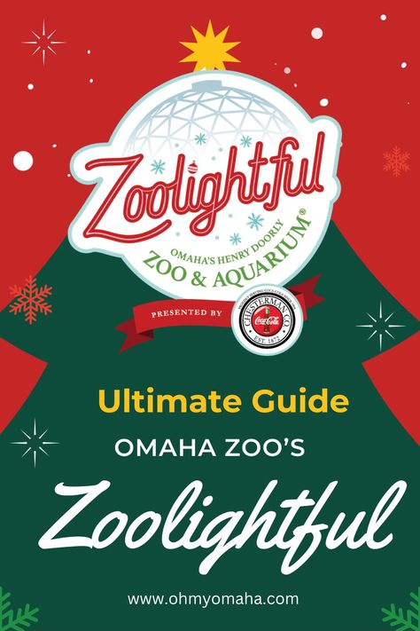 Holiday Sparkle at the Zoo: Your Guide to Omaha's Zoolightful - Oh My! Omaha Christmas At The Zoo, Spiked Hot Cocoa, Omaha Zoo, Dog Wrap, Gingerbread House Kits, Chill Zone, Tacky Christmas, Visit Santa, Mormon Temple