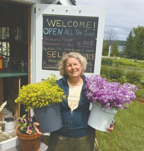 Selling Flowers, Dream Homestead, Pick Flowers, Suttons Bay, Farmer Market, Summer Traditions, Flower Farming, Cut Flower Farm, Flower Truck