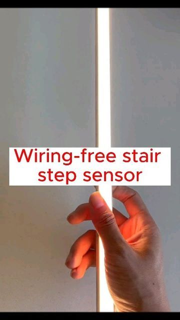 Alead Home Lntelligent on Instagram: "Wiring-free stair step sensor.#foryou #ledstriplights #lampfactory #ledstrips #lightingfactorys #lights #fyp #viral #foryou #yeechop #led #ledlights #lighting #renovation #installation #interiordesign #runninglights #stairs #sensor #tracklighting #home #Foshan factory #Foshan Smart Home #Smart Home Factory #Foshan source factory #smart home manufcaturer #smarthome" Motion Lights Indoor, Door Canopy Modern, Stairs Lighting Ideas, Indoor Step Lights, Stair Lights Indoor, Staircase Lighting Ideas, Motion Sensor Lights Indoor, Led Stair Lights, Stairway Lighting