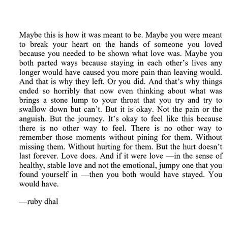 Maybe it wasn't meant to be. Maybe you didn't belong with each other. Maybe they were a lesson for you or maybe you were a lesson for them. And the truth is that it didn't work out. It didn't. Take this as an experience that you can learn from and gather the strength to move on. Gather the strength to move on. #moveon #meanttobe #heartbreak #heartbreakquotes #lovequotes #moveonquotes #moveonwithyourlife #selflove #healing Move On Quotes, Moving On, Move On, What Is Love, Its Okay, You Tried, Work Out, The Truth, Need This