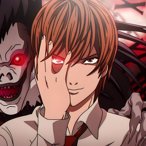 #Icon #Anime #Kira #Red #Trashgang Notes Icons Aesthetic, Kira Yagami, Yagami Light, Juice Rapper, Ninja Turtles Funny, Airplane Fighter, Light Icon, Recent Anime, Tokyo Ghoul Anime