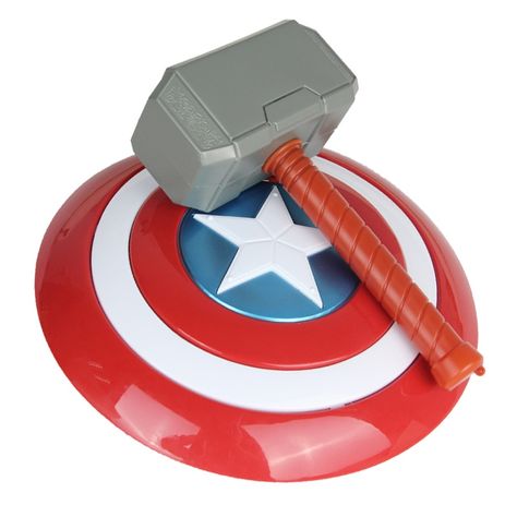 Cheap Action Figures, Buy Quality Toys & Hobbies Directly from China Suppliers:Marvel Avengers Endgame Captain America Shield Thor Hammer Action Figures Kids Toys Halloween Cosplay Prop Enjoy ✓Free Shipping Worldwide! ✓Limited Time Sale ✓Easy Return. Endgame Captain America, Captain America Toys, Best Christmas Toys, Construction Lego, Nintendo Console, Thor Hammer, Captain America Shield, Spiderman Birthday, Avengers Endgame