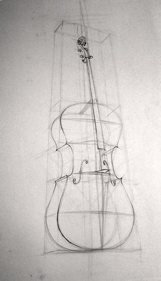 Cello Art, Snap Fashion, Violin Art, Violin Design, Instruments Art, Music Drawings, Musical Art, Pencil Art Drawings, Sketchbook Inspiration