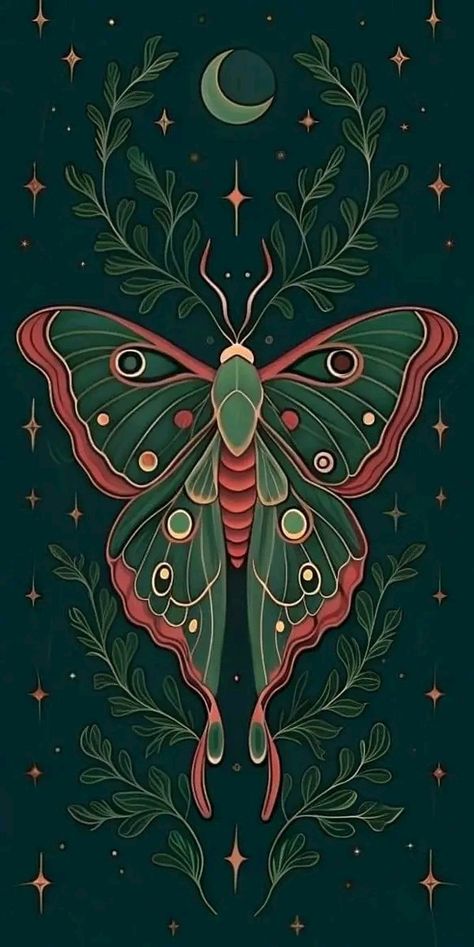 Lunar Moth Aesthetic, Luna Moth Color Palette, Green Moth Wallpaper, Moth Wallpaper Iphone, Lunar Moth Wallpaper, Moth Wallpaper Aesthetic, Moth Background, Luna Moth Wallpaper, Witchy Background