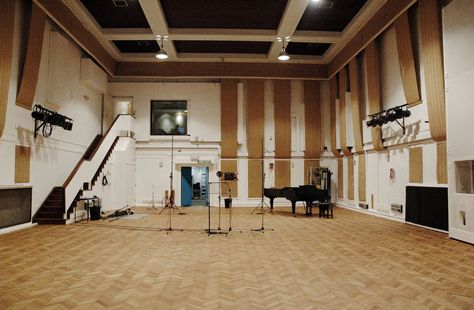 Wood Floor Restoration, Wood Restoration, Abbey Road Studio, Old Hospital, Recording Studio Design, Recording Studio Home, Music Studio Room, Flooring Installation, Wooden Floorboards