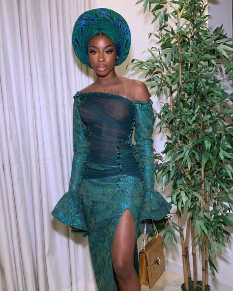 Beaded Aso Ebi Styles, Teal Asoebi, Aseobi Nigeria Lace Styles 2024, Brocade Dress Styles Nigeria, Trendy Lace Asoebi Styles, Nigerian Party Dresses, Help Me Lord, Asoebi Styles Lace, Gown Dress For Women