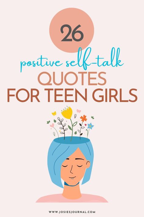 positive affirmations for kids Words Of Affirmation For Teenage Daughter, Affirmations For Teen Girls, Teenage Daughter Quotes, Young Women Quotes, Daughter Quotes Funny, Inspiratinal Quotes, Journal Prompts For Teens, Positive Quotes For Teens, Good Girl Quotes