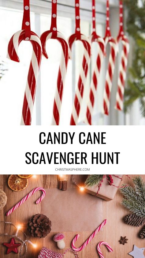 How to Organise a Candy Cane Hunt | A Fun Game for Children and Adults Candy Cane Games For Kids, Candy Cane Games, Kids Christmas Parties, Candy Cane Hunt, Candy Cane Scavenger Hunt, Candy Cane Game, Family Gift Exchange, Candy Cane Crafts, Christmas Games For Kids