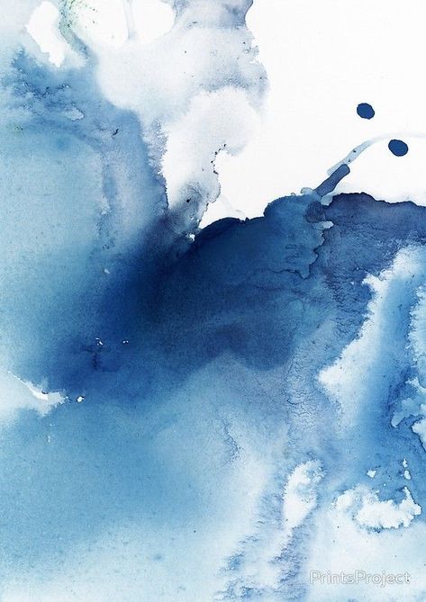 #anokhaskincare #foreverylayerofyou Sea Abstract, Blue Abstract Painting, Deep Blue Sea, Sea Art, Paintings Art Prints, Blue Watercolor, Blue Abstract, Ink Painting, Blue Aesthetic