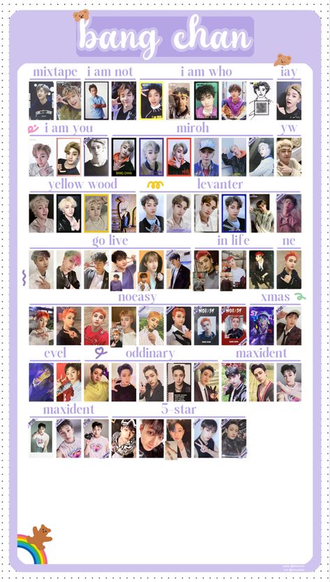 #bangchan #straykids #kpop by kmclwn / kmwlskz on twt Stray Kids Album, Wishlist Template, Stay Kpop, Han Felix Seungmin, Uno Cards, Photo Card Template, Dump A Day, Nails For Kids, Let The Fun Begin