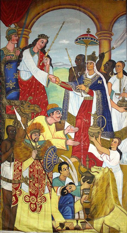 The Journey of the Queen of Sheba Habesha Art, Eritrean Art, Ethiopia History, Ethiopia Art, Ethiopian History, Ethiopian Art, The Queen Of Sheba, History Of Ethiopia, Ethiopian People