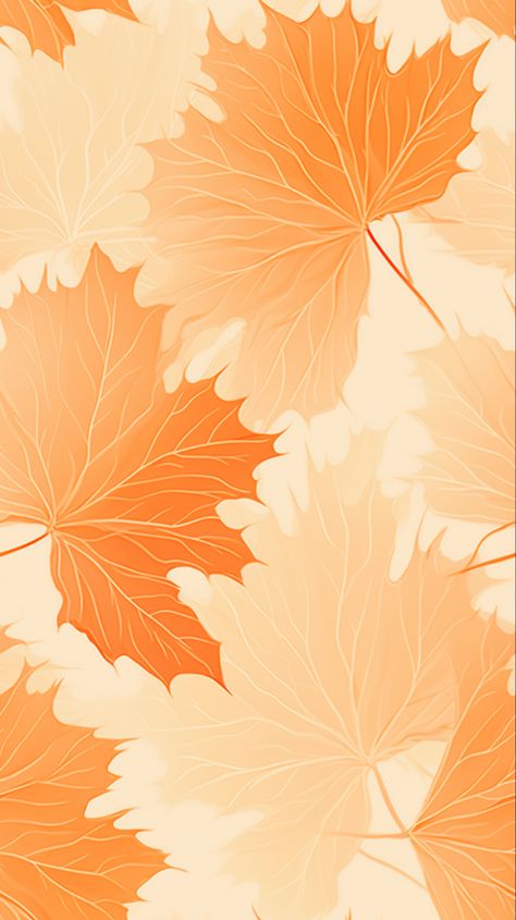 light orange background, white giant maple leaf pattern, drawing style, outline only, low detail, soft lines --ar 9:16 Maple Leaf Aesthetic, Fall Leaf Wallpaper, Maple Leaf Wallpaper, Soft Orange Background, Maple Leaf Background, Light Orange Background, Maple Leaf Pattern, Graphical Design, Autumn Leaves Wallpaper