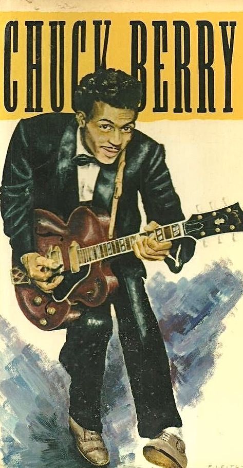 Chuck Berry Aesthetic, Leyendecker Study, Zeppelin Art, Music Land, 50s Rock And Roll, Rockabilly Music, Amon Amarth, Bar Poster, Arte Punk