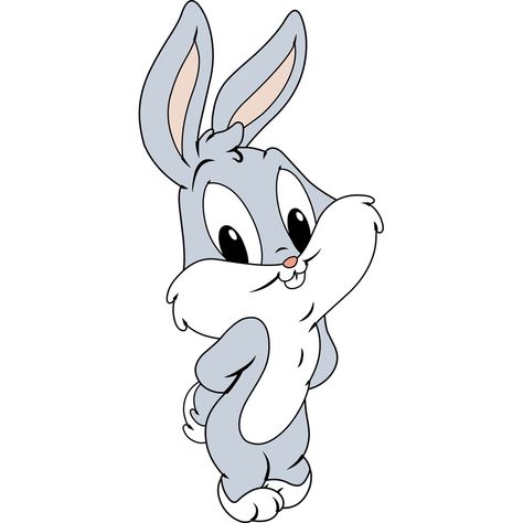 Disney Characters Png, Baby Bugs Bunny, Bugs Bunny Looney Tunes, Baby Disney Characters, Looney Tunes Show, Baby Bug, Baby Looney Tunes, Looney Tunes Characters, Bunny Drawing