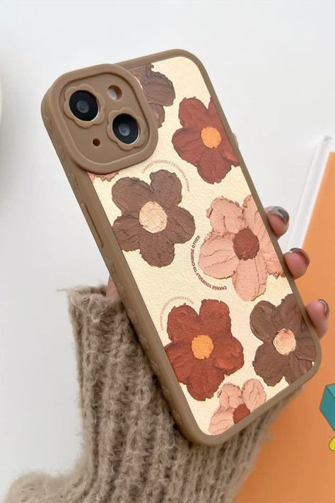 Frame Flower Design, Back Cover Design, Phone Case Diy Paint, Otterbox Phone Cases, Frame Flower, Phone Cover Design, Diy Case, Design Phone Case, Pretty Iphone Cases