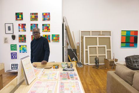 'The Color Makes the Structure': Stanley Whitney Paints a Picture -ARTnews Bob Thompson, Stanley Whitney, New York Dance, Artists In Their Studios, Giorgio Morandi, Turner Prize, London Square, Paintings Contemporary, Marketing Podcasts