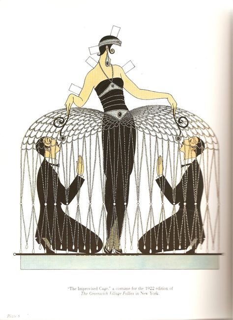 Miss Missy Paper Dolls: More Erte Fashion Arte Art Deco, Erte Art Deco, Erte Art, Romain De Tirtoff, Art Deco Artists, Tom Tierney, Photographie Portrait Inspiration, Deco Poster, Estilo Art Deco