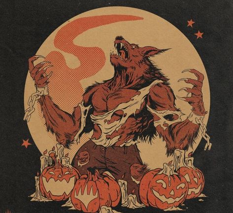 Stuffed Pumpkin, Vintage Halloween Art, Halloween Facts, Halloween Everyday, Werewolf Art, Halloween Artwork, Halloween Wallpaper Iphone, Halloween Illustration, Halloween Drawings