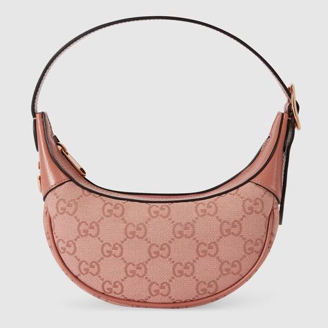 Ophidia GG mini bag in pink canvas | GUCCI® US Ophidia Gg Mini Bag, Gucci Ophidia Bag, Gucci Mini Bag, Handbags Gucci, Best Online Stores, Gucci Mini, Bags Gucci, Rose Gold Hardware, Handbag Wallet