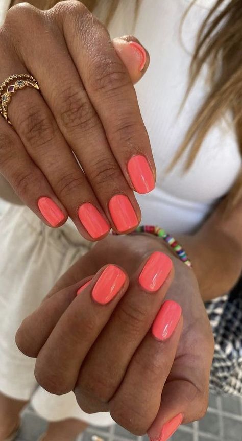 Hello Nails, Simple Gel Nails, Summery Nails, Simple Acrylic Nails, Vacation Nails, I Love Nails, Nails Desing, Gorgeous Nails, Love Nails