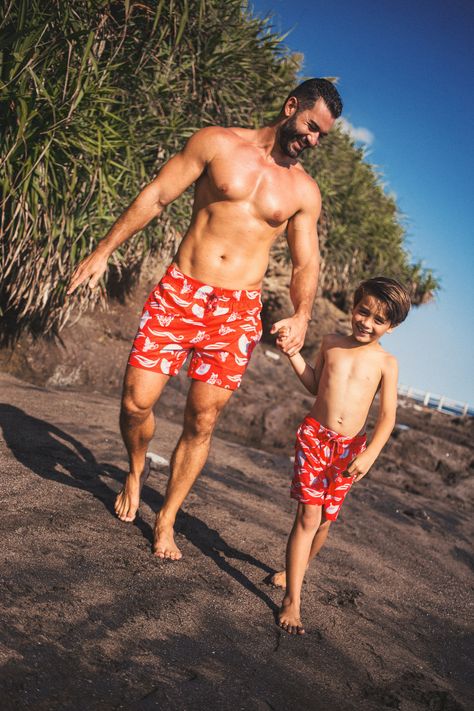 This Father's Day, treat Dad to our men's styles and get 50% off any kid's item. Our matching father-son shorts and rash guards make a great gift - perfect for creating lasting memories. Use code "DADSROCK24" at checkout to unlock this exclusive deal*. #MazuResortwear  Head over to mazuresortwear.com to not miss out on your chance to celebrate in style! *Offers ends on 20th of June.  ⁠ #MazuCrew | #WeAreTheSea⁠ Father And Son Aesthetic, Fathers And Sons, Swimwear Shoot, Dad And Son, Book Aesthetics, Dad Son, Father Son, Kids Items, Father And Son