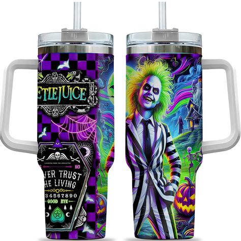 PRICES MAY VARY. GREAT GIFTS: Treat your loved one to this 40oz tumbler with handle. halloween tumbler with lid and straw, halloween tumblers, halloween tumbler 40 oz, halloween 40 oz tumbler with handle, halloween insulated tumbler, horror tumbler with lid and straw Enjoy healthy sipping with our tumbler. horror tumbler 40oz, 40 oz halloween tumbler, horror coffee tumbler, horror cup, horror tumblers DOUBLE-WALLED INSULATED CUP: Our cup keeps cold drinks cold and hot drinks hot. Show your appre Horror Tumblers, Beetlejuice Tumbler, Horror Coffee, Horror Tumbler, Halloween Tumblers, 40 Oz Tumbler With Handle, Tumbler Halloween, Tumbler Handle, 40 Oz Tumbler